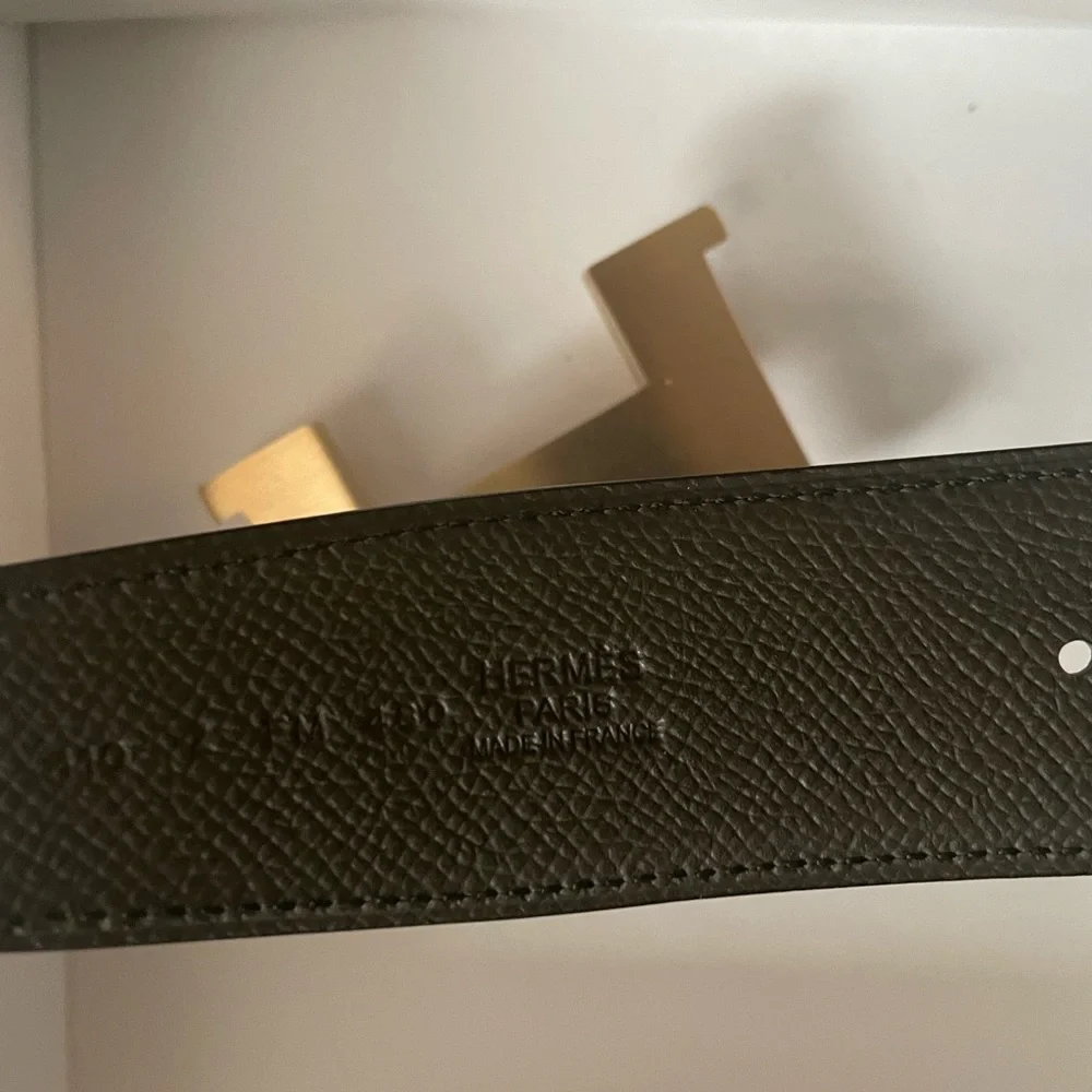 **SOLD** NEW Hermes Constance belt buckle & Reversible leather strap 38mm 110/44 - Picture 3 of 10